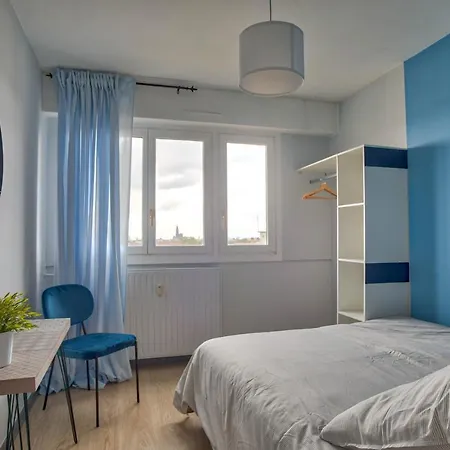 شقة Urban Chic Cathedral View - Parking, Tram, 8 Min Center ستراسبورغ
